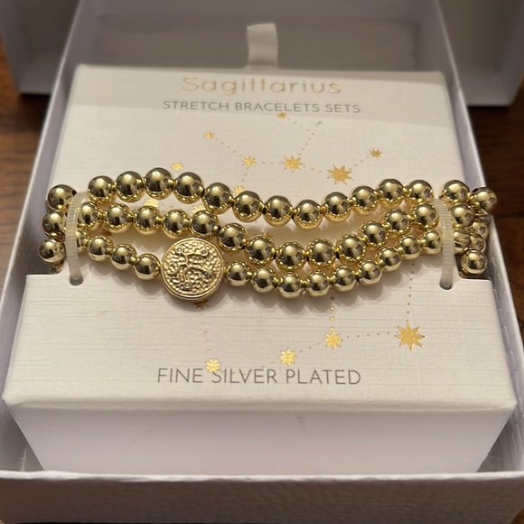 NEW set of 3 Sagittarius stretch bracelets from Nordstrom - Picture 5 of 5